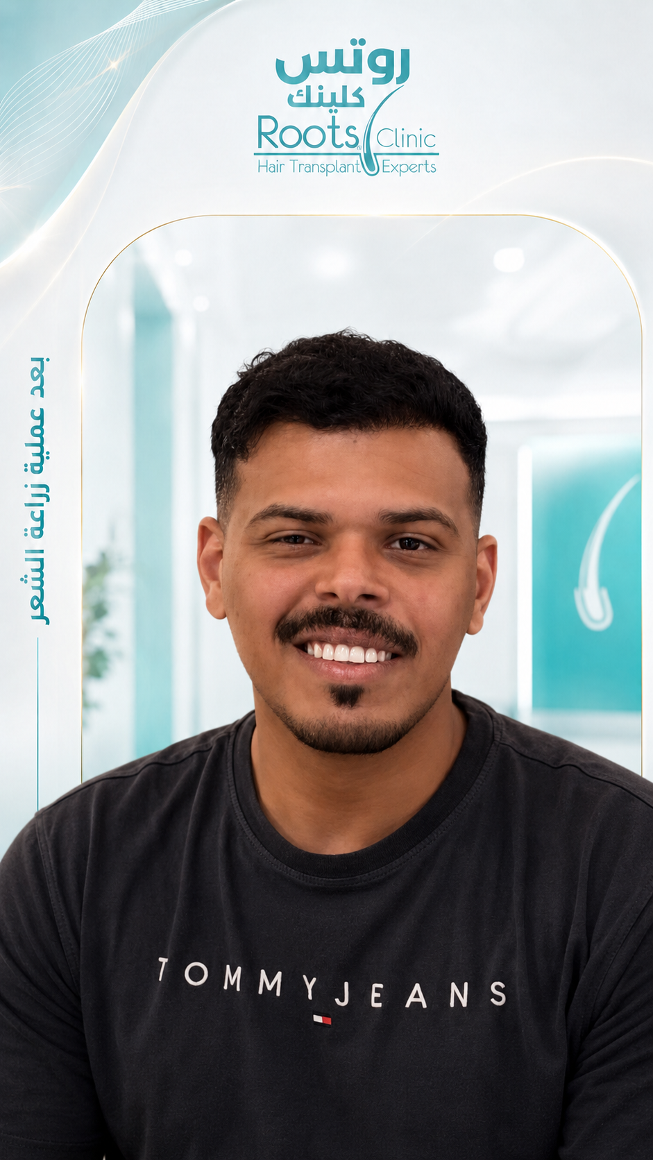 بعد زراعة الشعر بدون حلاقة